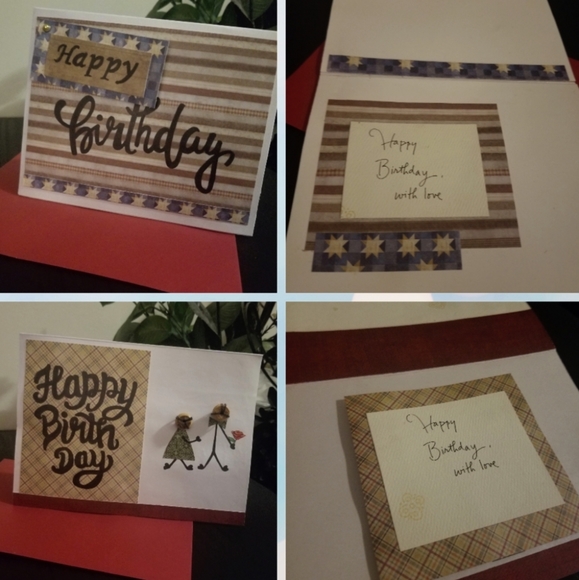 Set of 2 Birthday Cards   w/matching envelopes - Picture 3 of 4